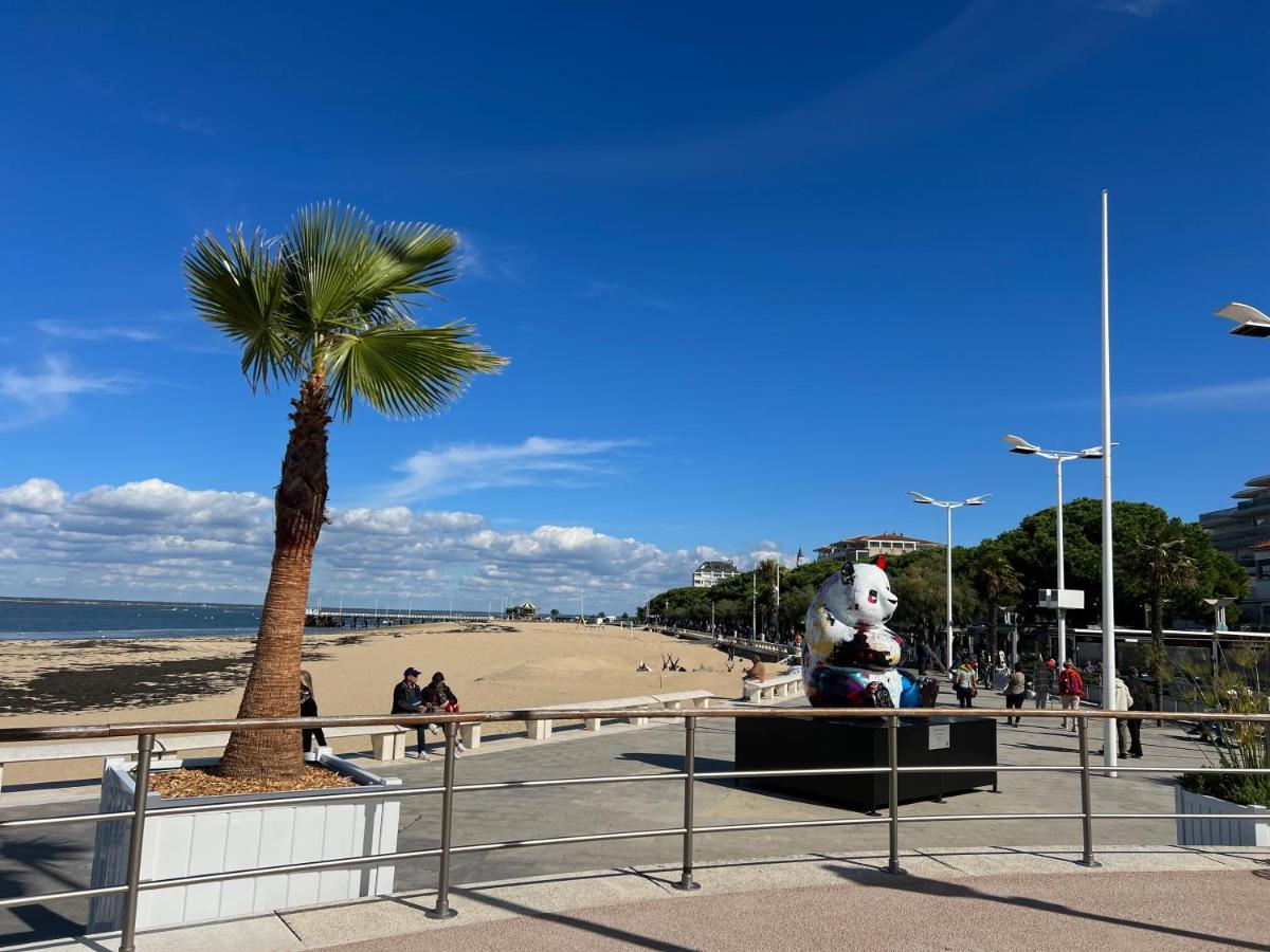 Charmant T2 Avec Exterieur Villa Deganne Arcachon Exterior photo